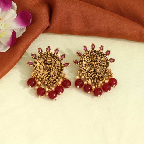 Rani Color Antique Earrings